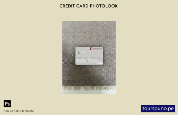 listo para imprimir plantilla frontal de aspecto fotográfico de tarjeta de d 206